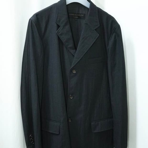꼼데가르송 다나카 옴므 2001 Tropical Wool Jacket