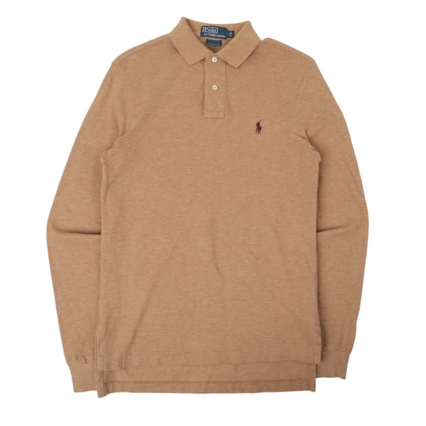 폴로 랄프로렌 브라운 pk 롱슬리브 티셔츠