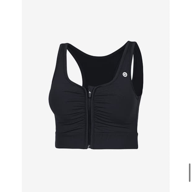 그란데라인 엘플렉스 C 프론트 지퍼 셔링 브라탑