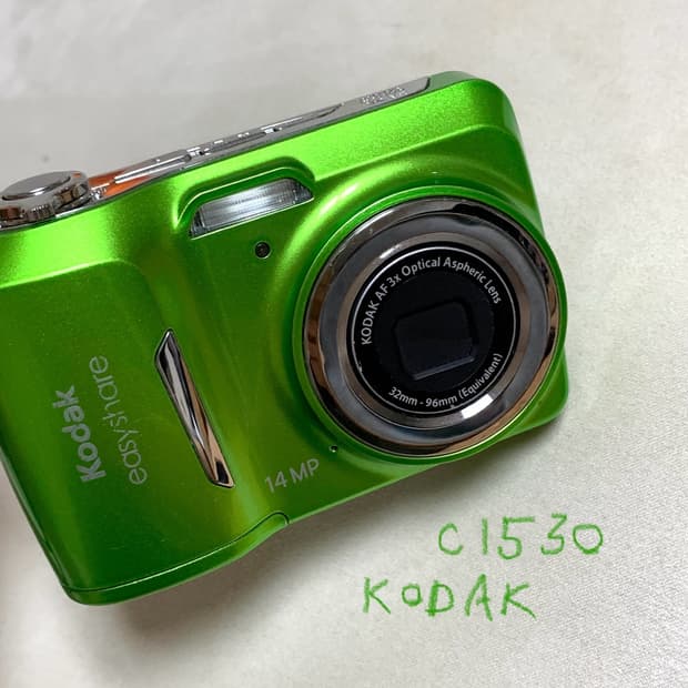 Kodak EasyShare C1530 코닥 이지쉐어 그린 빈티지 디카