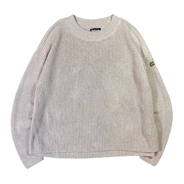 Barbour 바버 베이직 코튼 니트