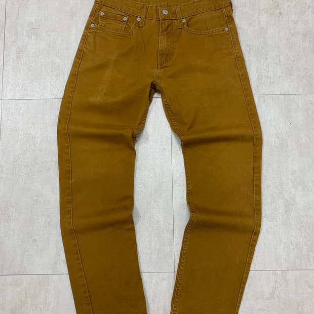 리바이스 502 브라운 팬츠 #254