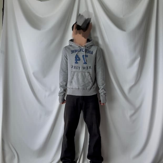 abercrombie 아베크롬비 자수 후드