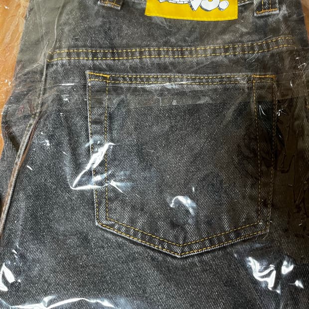 [30/30] 폴라스케이트 93 데님 워시드 블랙 구버전