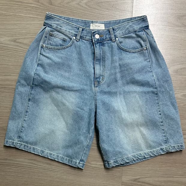 파브레가 디바이드 데님 버뮤다 팬츠 솔트블루 3사이즈