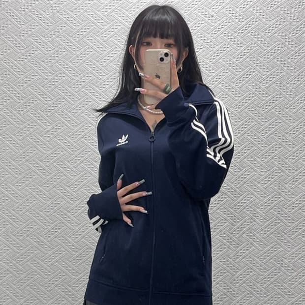아디다스 올드스쿨 스포티 유로파 슬림핏 져지 집업 110 C12576