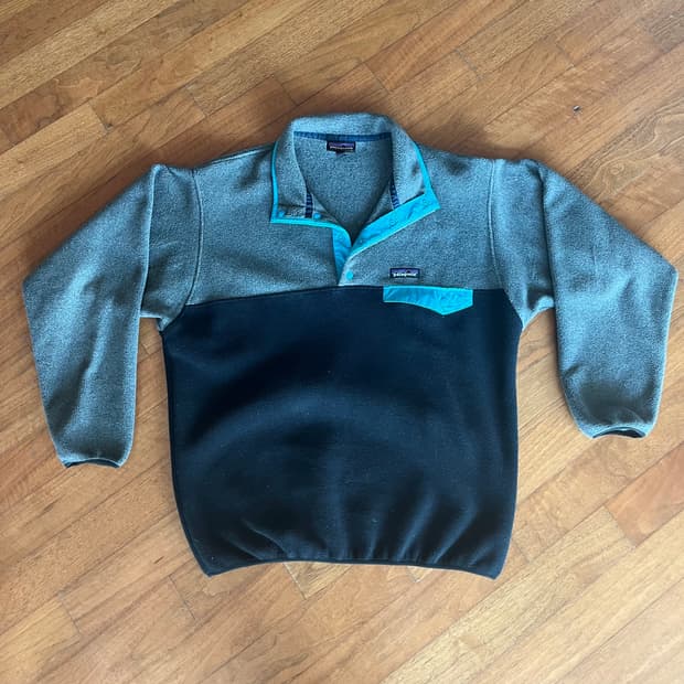 M 파타고니아 신칠라 그레이 블랙 민트