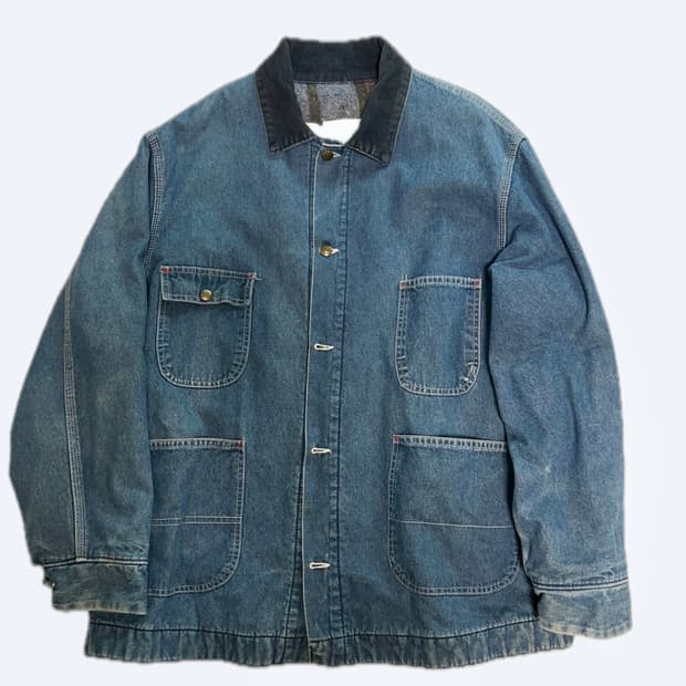 80s 시어스 데님 초어자켓