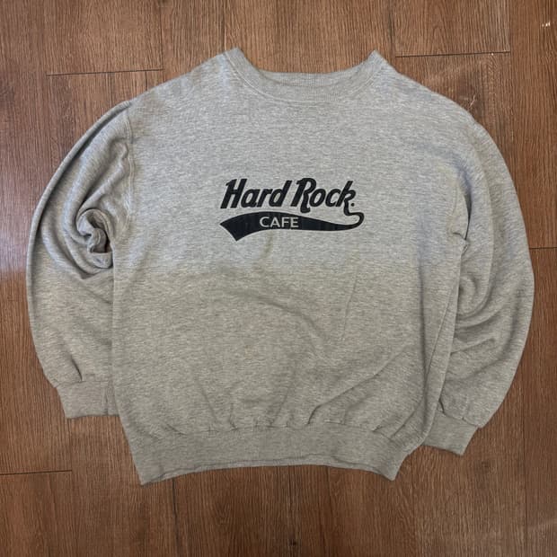 하드락 맨투맨 그레이