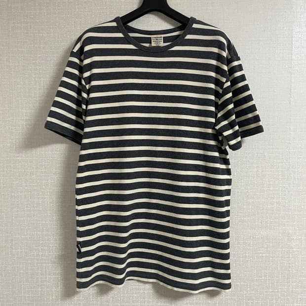 아비렉스 스트라이프 링거티 / 그레이, L 민트급