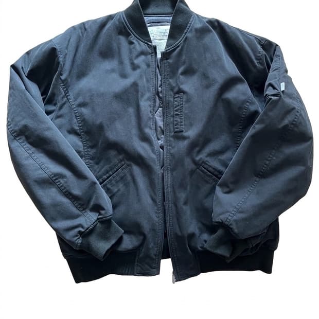 에스피오나지 MA-1 Bomber Jacket - Black
