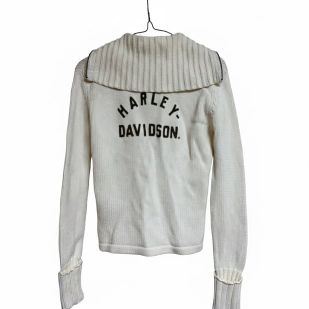 할리데이비슨 니트 집업