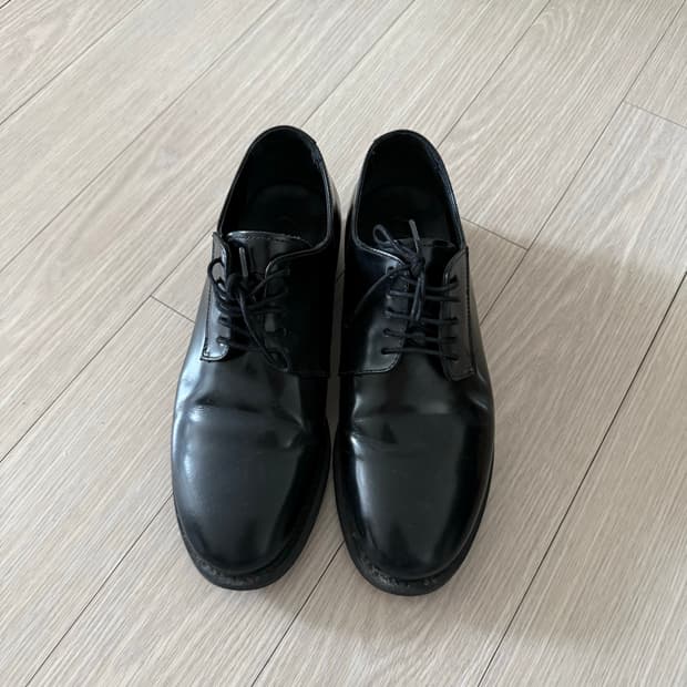 COS 더비 슈즈 블랙 230