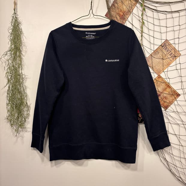 Converse Minimal Small Logo Sweatshirt