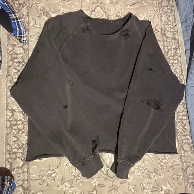 빈티지데미징 맨투맨