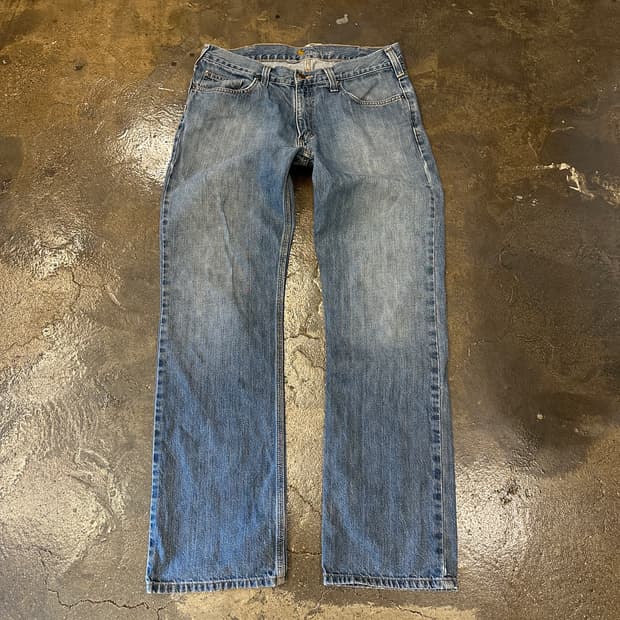 Carhartt 칼하트 릴렉스핏 데님팬츠 34x32