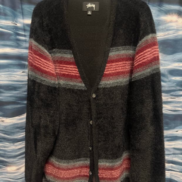 스투시 쉐기 가디건