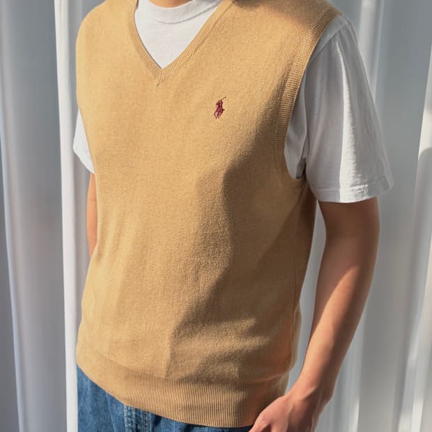 [L]폴로 랄프로렌 피마 코튼 니트 베스트