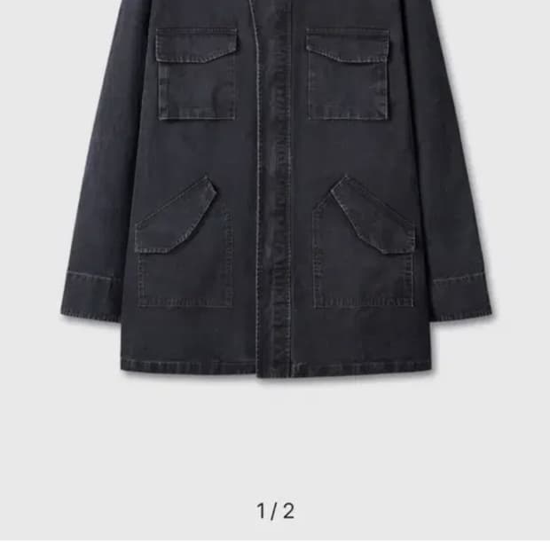 다이브인 etce 워시드 코튼 필드자켓