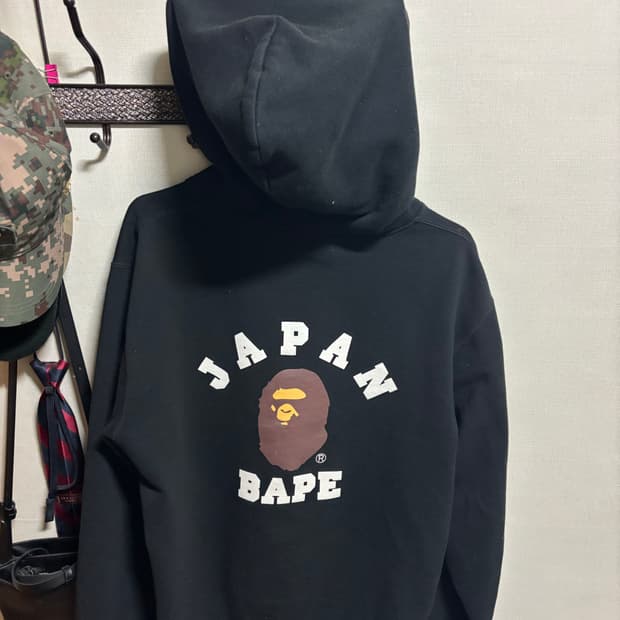 베이프 재팬 후드집업 