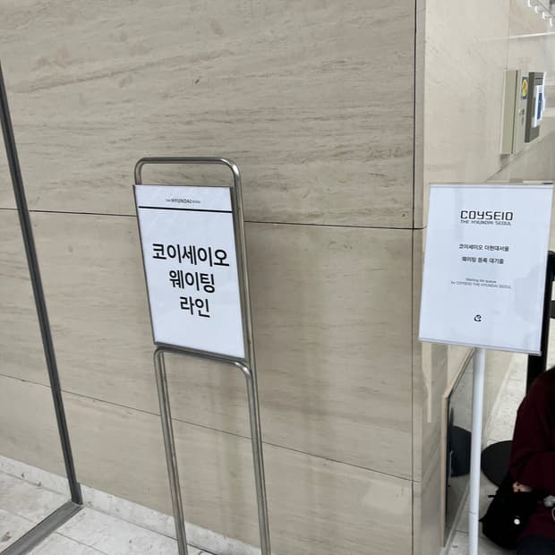 코이세이오 더현대 대리 (한자릿수)
