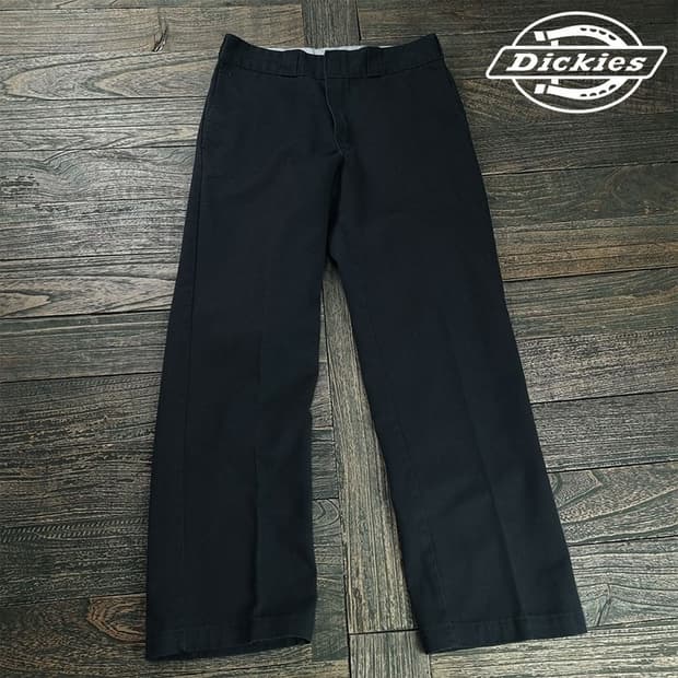 [디키즈] 874 루즈 스트레이트 워크 팬츠 블랙 M19349