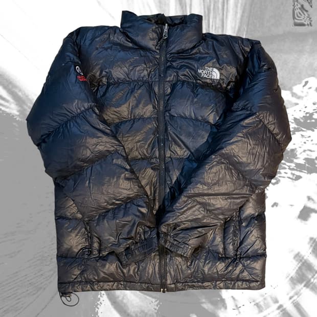 노스페이스 써밋시리즈 구스다운 블랙 패딩 (90)