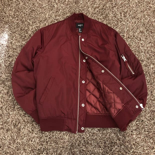 FOREVER 21 MA-1 항공 점퍼 