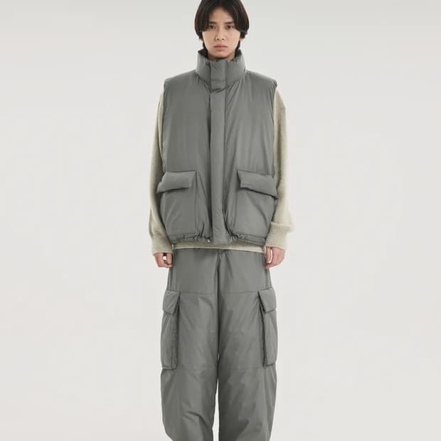 브라운야드 패딩베스트