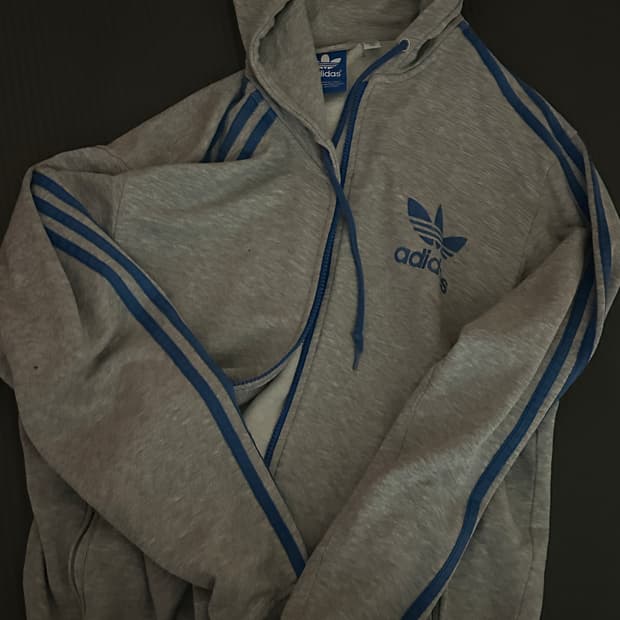 아디다스 빈티지 후드집업