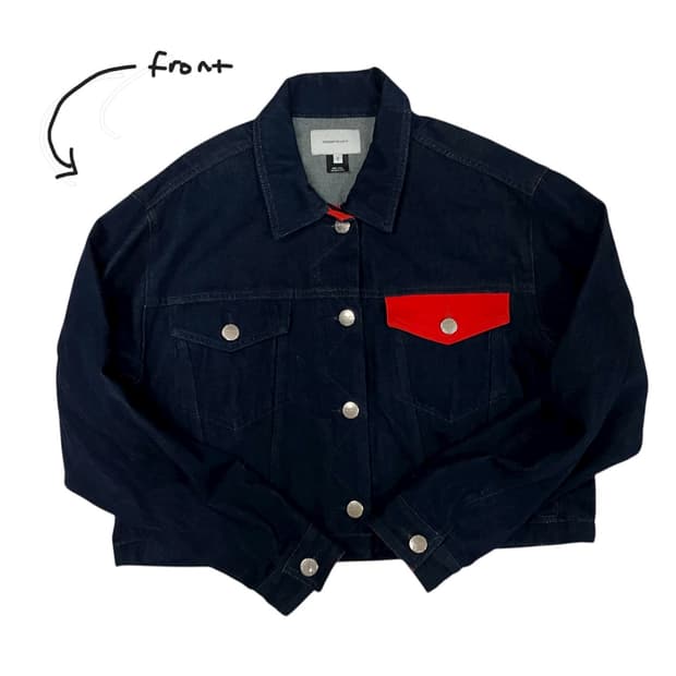커런트엘리엇 청데님 자켓 M