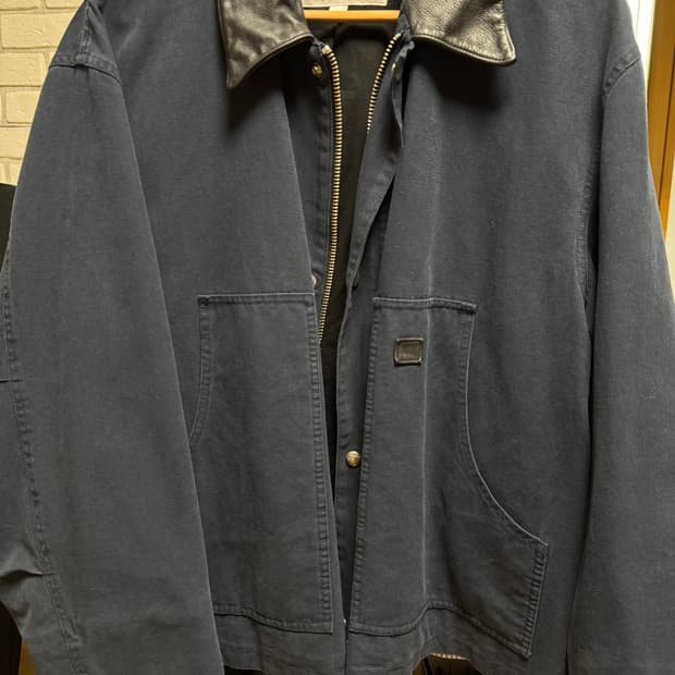 토니웩 가죽 카라 워크자켓(52)