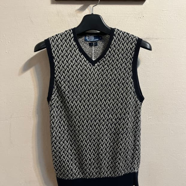 폴로 랄프 로렌 니트 조끼