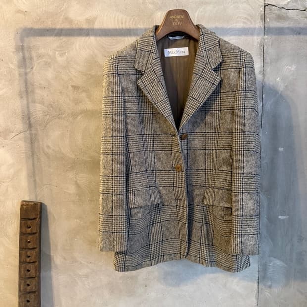 막스마라 트위드 자켓 55~66
