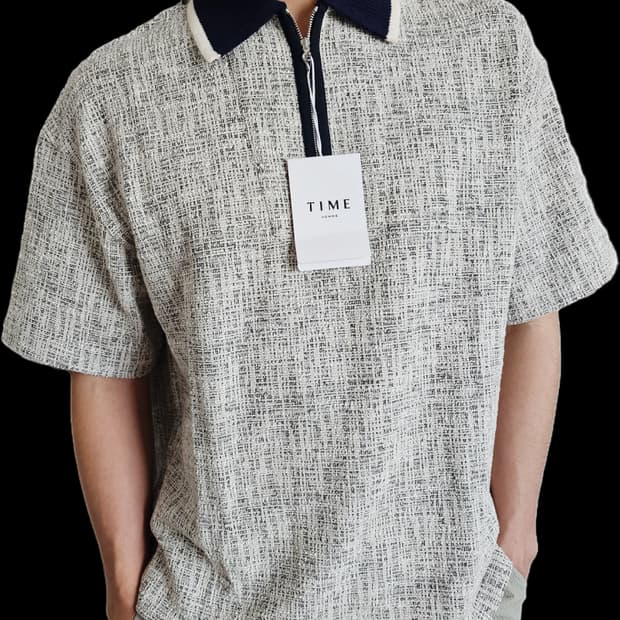 타임옴므 린넨 블렌드 카라티