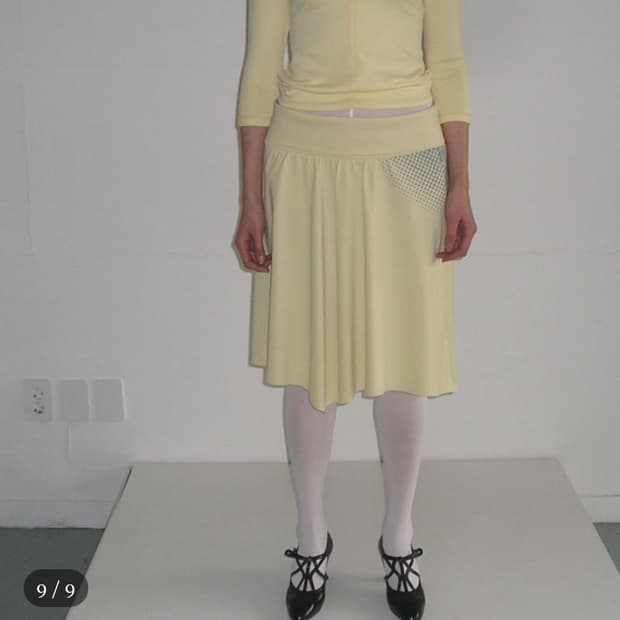 에옹쓰 도트 스포트 탑 민트 dots sports top