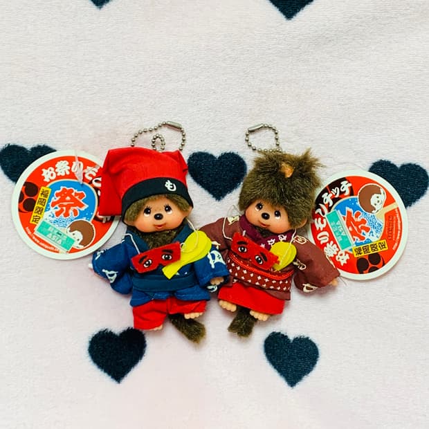 몬치치 후쿠오카한정 하카타에와카 축제세트 키체인