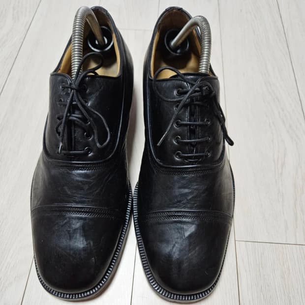 [빈티지/발리] 소가죽 레더 더비 / 7.5