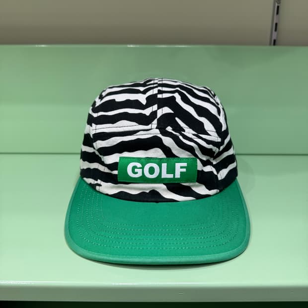 Golf wang 16fw zebra camp cap🧢