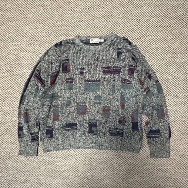 LONDON FOG usa made acrylic knit sweater