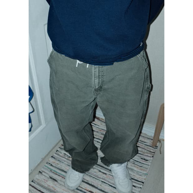 USA Carhartt Faded Carpenter Pants 