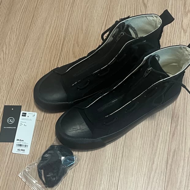 [280] 언더커버 x Gu 하이컷 스니커즈