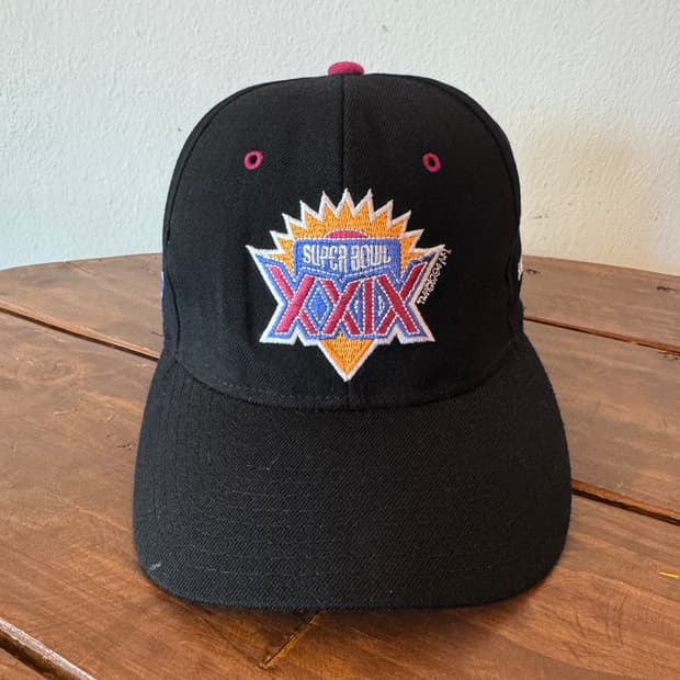 90s 스타터 NFL 슈퍼볼 6패널 볼캡