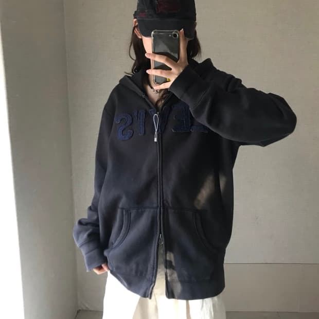 리바이스 후드집업