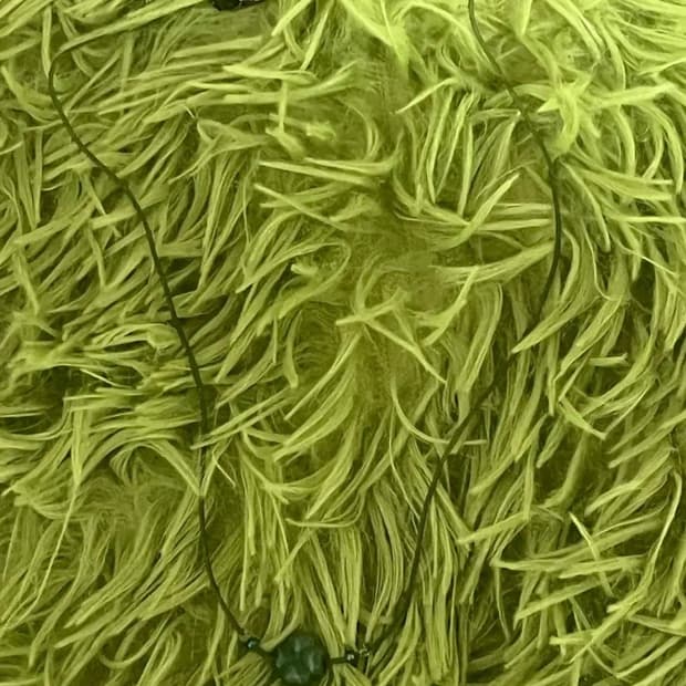 수제핸드메이드 네잎클로버 목걸이