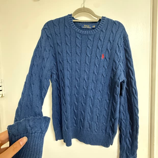 폴로 랄프로렌 케이블니트 S