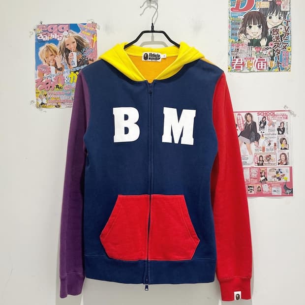 Bape Milo hooded zip-up