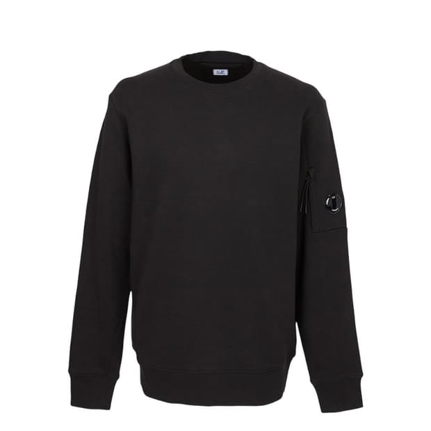 C.P. 컴퍼니 렌즈 와펜 스웨트셔츠 블랙 - 25FW