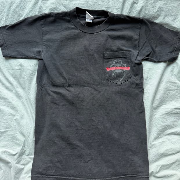 [S] 빈티지 크롬하츠 대거 반팔 티셔츠 블랙