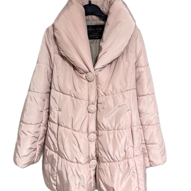 세실맥비 핑크 패딩 /로걀히메갸루스나계걸리양산형양지뢰